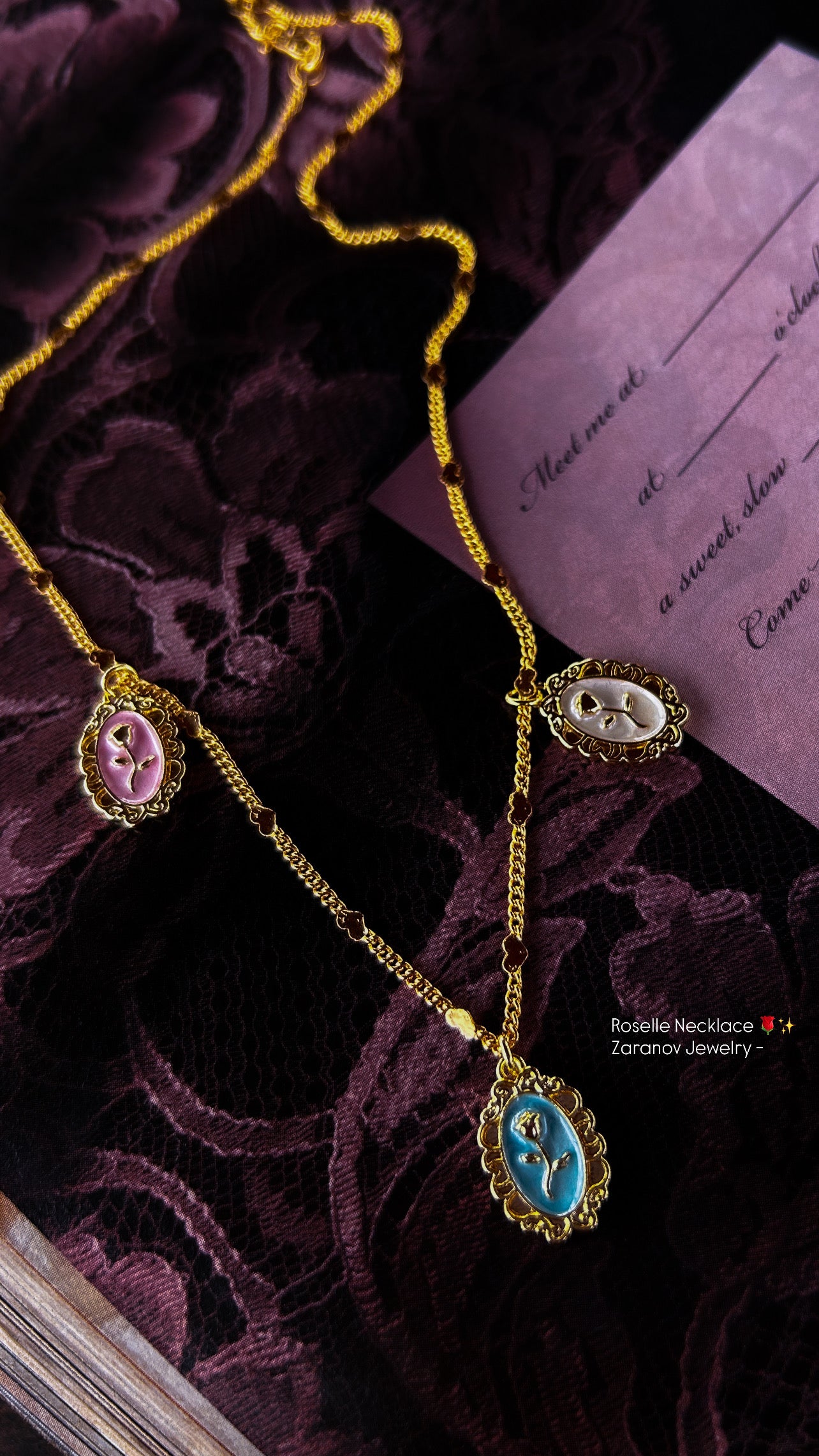 The Roselle Necklace