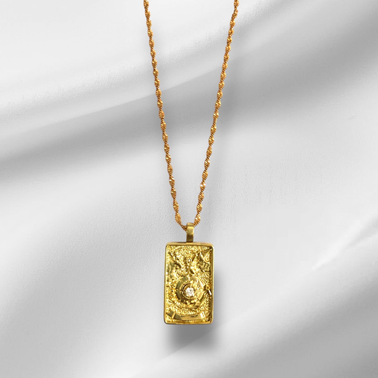Necklace Tarot La Roue de fortune
