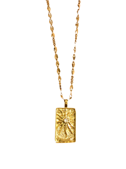 Necklace Tarot the sun