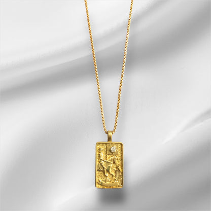 Necklace Tarot The Death
