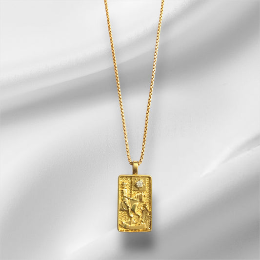 Necklace Tarot The Death